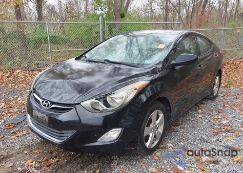 2013 Hyundai Elantra Gls z USA, uszkodzony, nr VIN 5NPDH4AE1DH361869